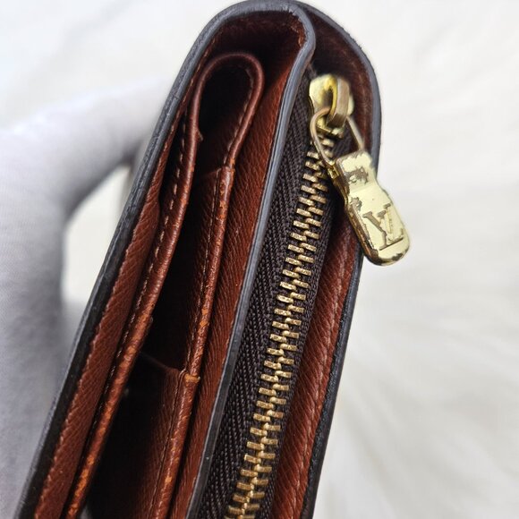 LV Monogram Compact Zip Wallet - Picture 12 of 13